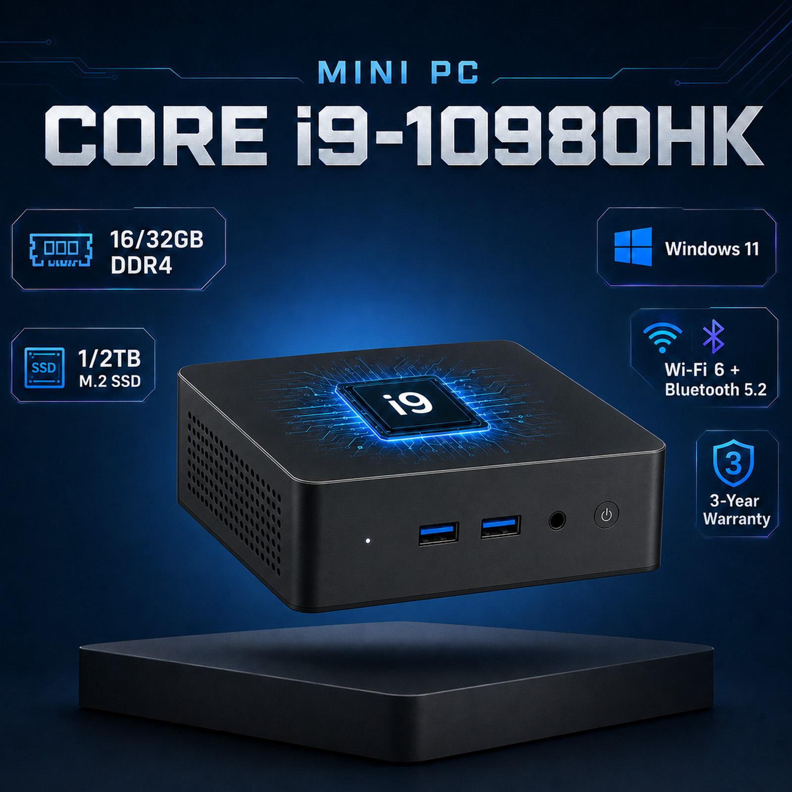 Pc Gaming Ram 32Gb - Komputer MINI PC z systemem Windows