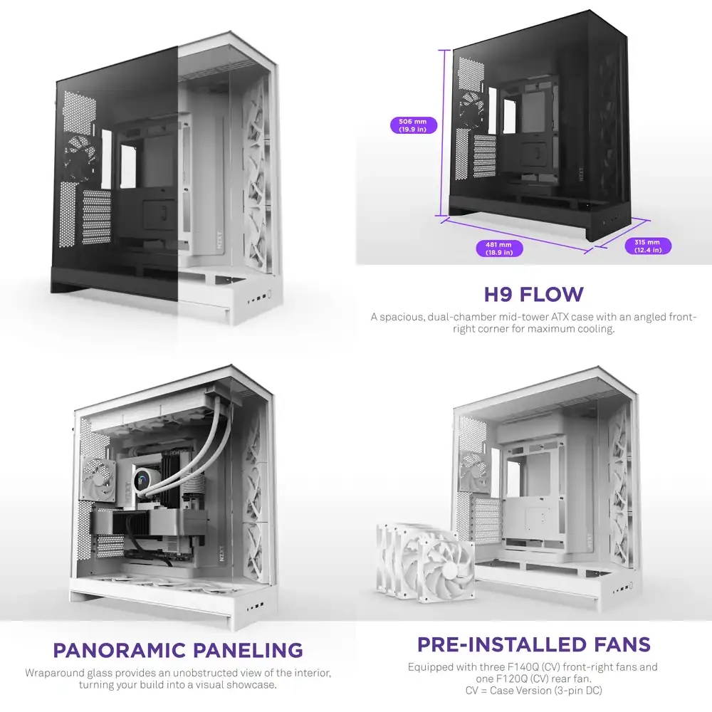 Pc Gaming Nz - Obudowa PC 2025 New NZ/XT H9