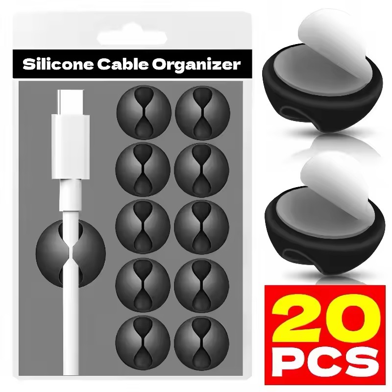 Cable Management Sleeve - Klipsy do kabli Uchwyt na kabel