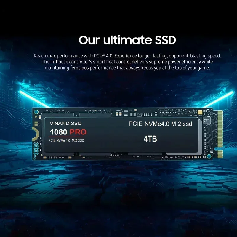 Pc Gaming Ps5 - 1080PRO Oryginalny Nowy M.2 NGFF NVMe