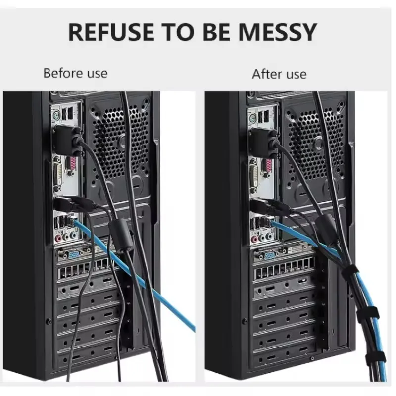 Organizer kabli 1/5M, taśma do – Cable Management Sleeve recenzja i cena