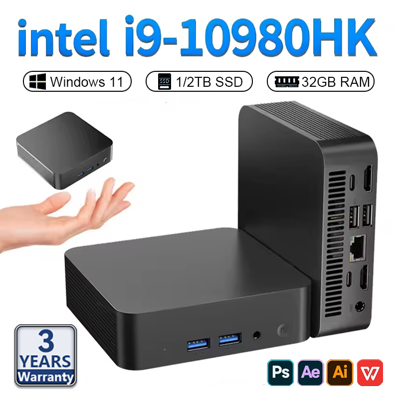 MINI PC Windows 11 Pro Core i9 – Pc Gaming Ram 32Gb recenzja i cena