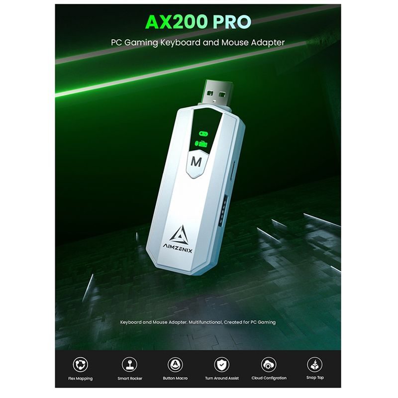 Konwerter AIMZENIX AX200PRO PC – Pc Gaming Ps5 recenzja i cena