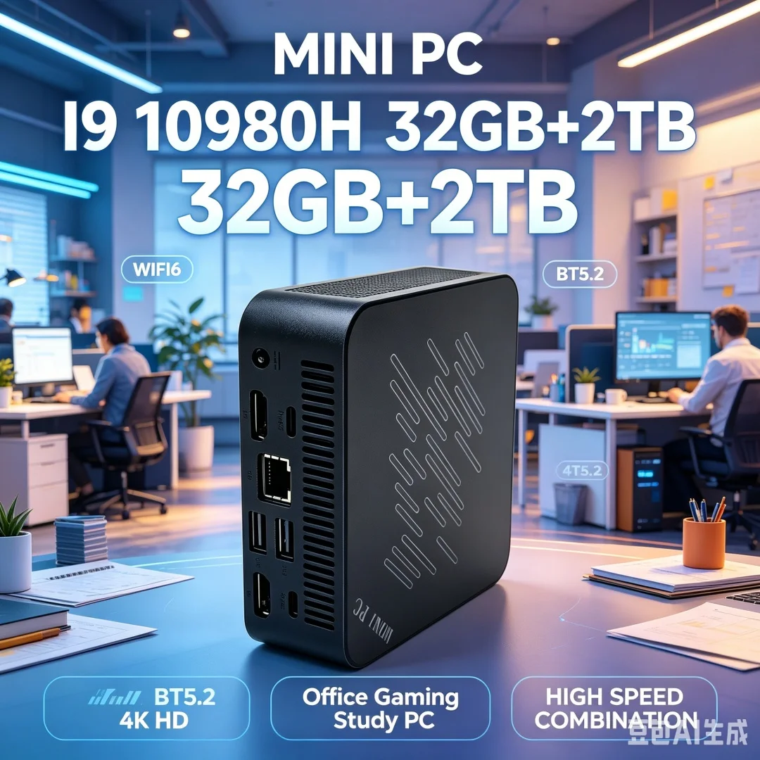 Mini PC Core I9 10980HK z Wind – Pc Gaming Ram 32Gb recenzja i cena