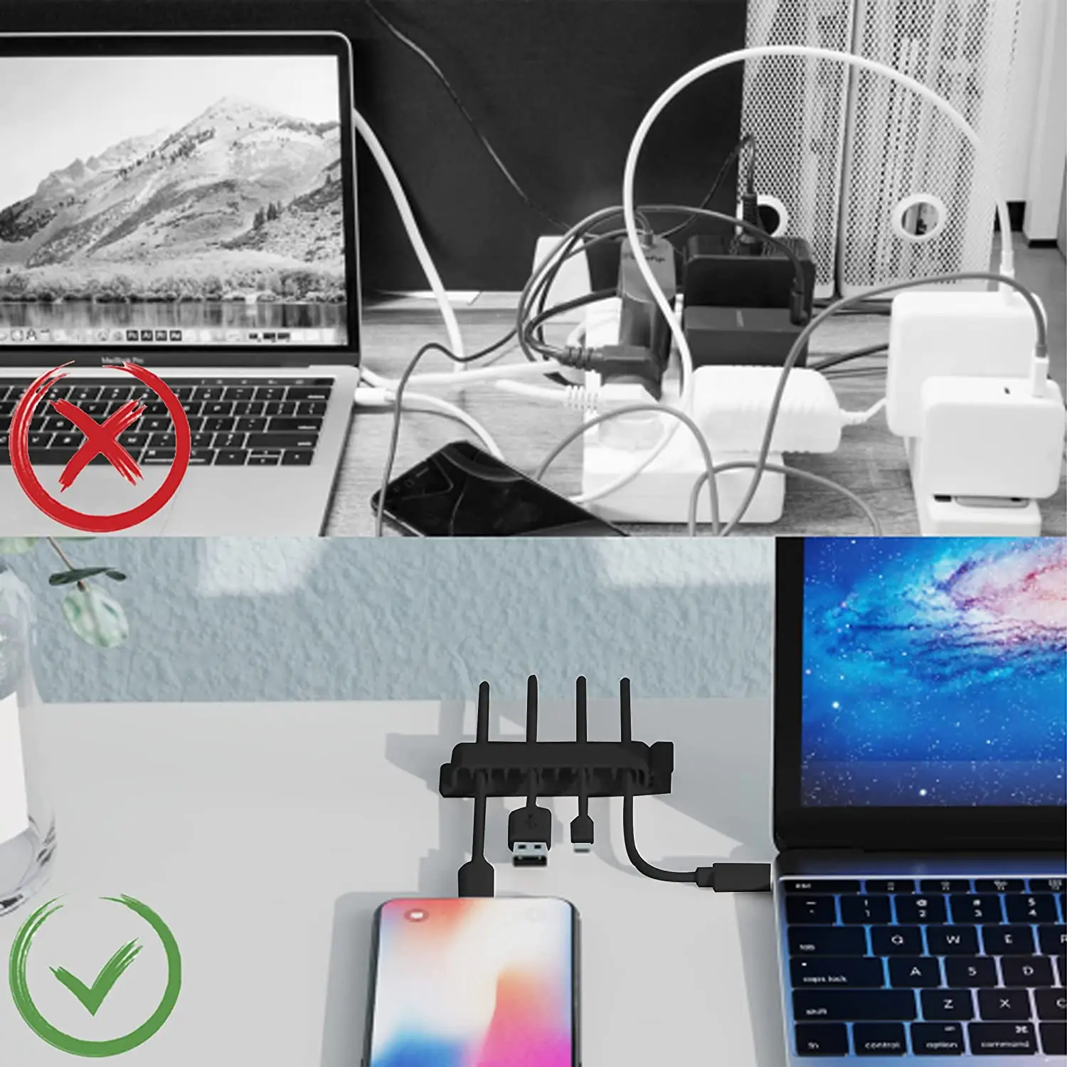 Organizer kabli, uchwyt na prz – Cable Management Sleeve recenzja i cena