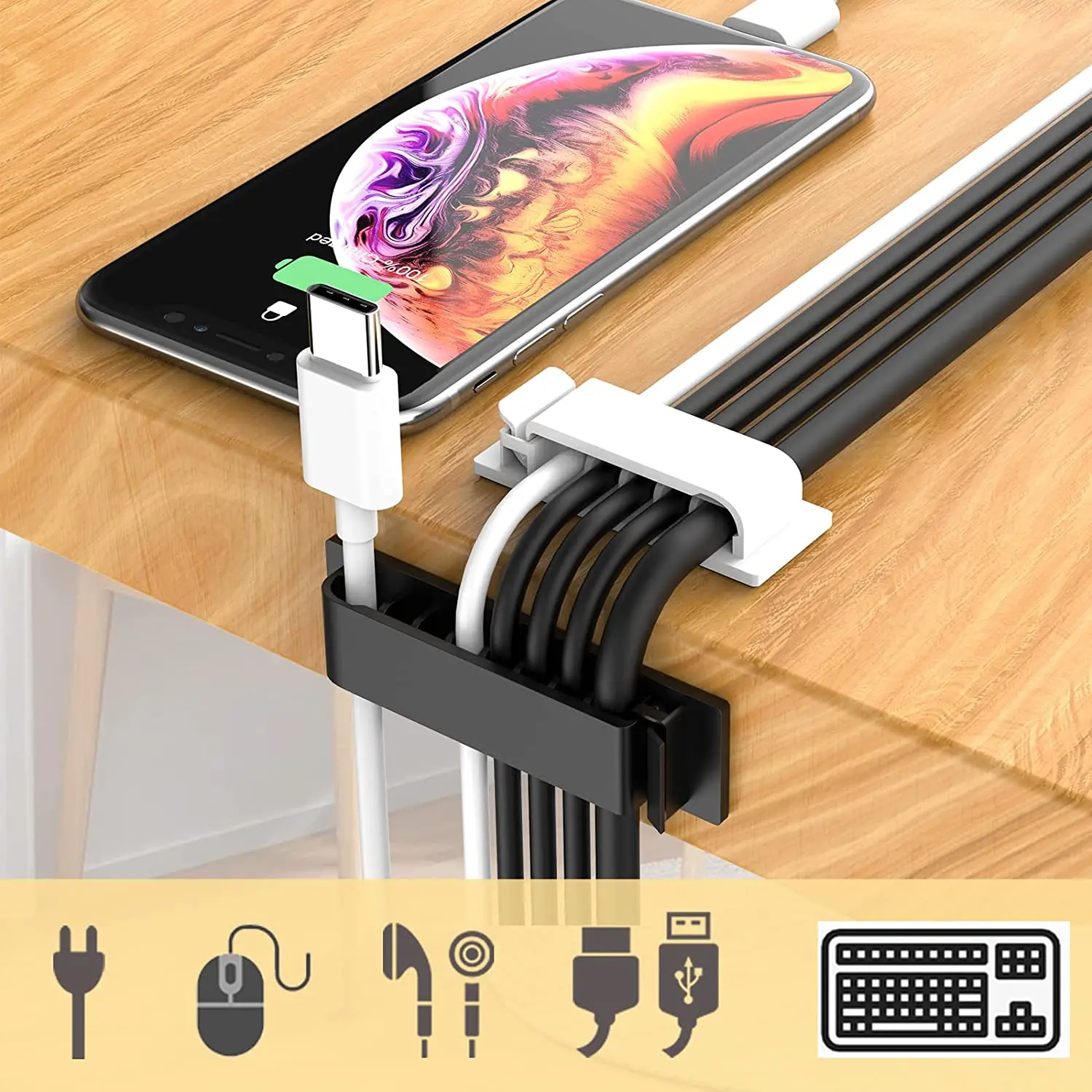 Organizer kabli, uchwyt na prz – Cable Management Sleeve recenzja i cena